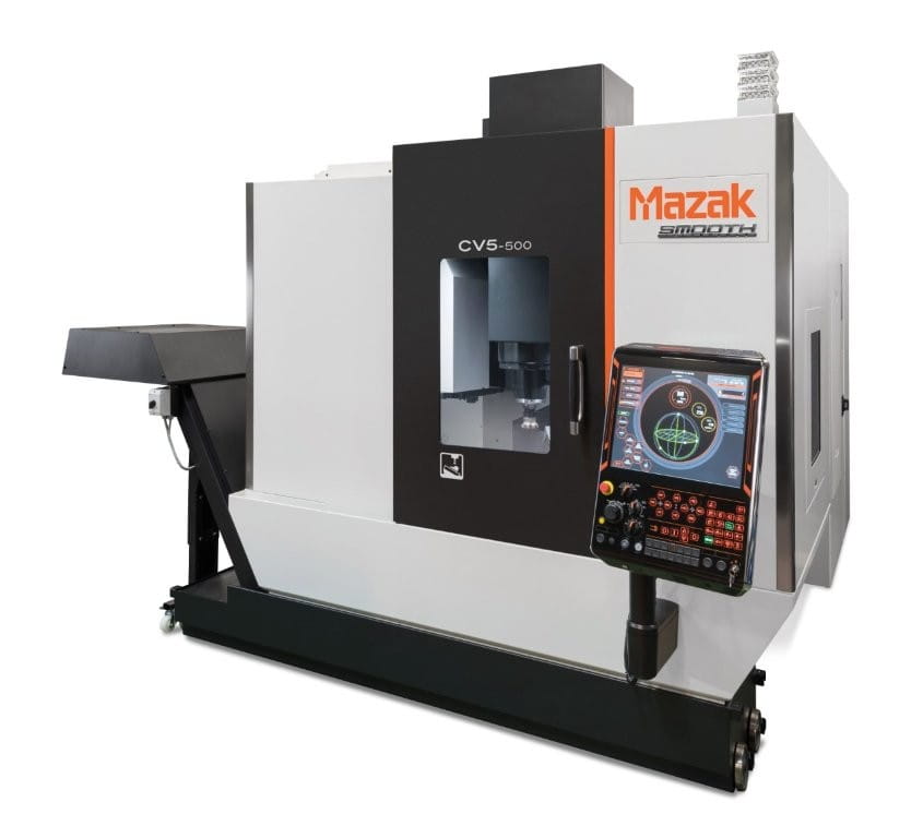 Mazak CV5 CNC-freesmachine bij RVM Metaal